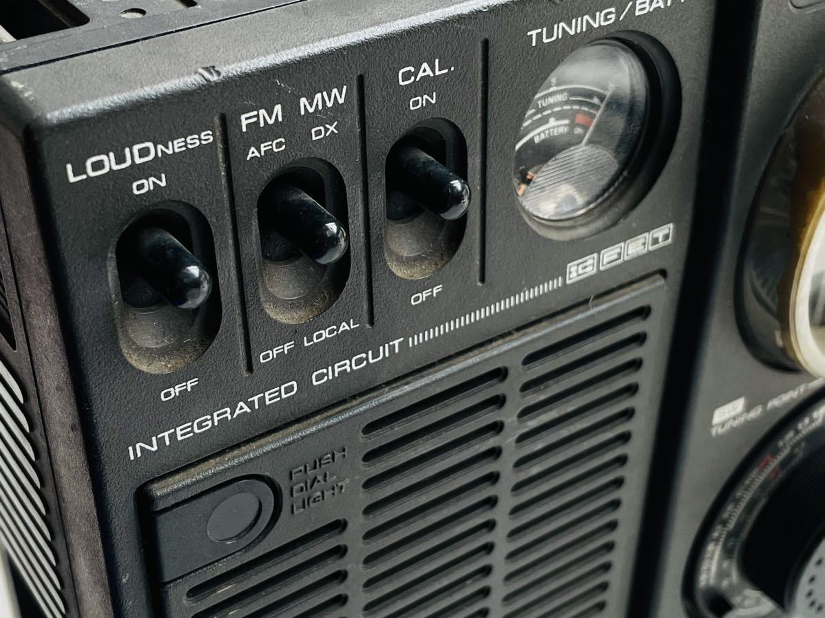 整備品 SONY ソニー ソリッドステート IC11 ICF-110 電池付 - ラジオ 