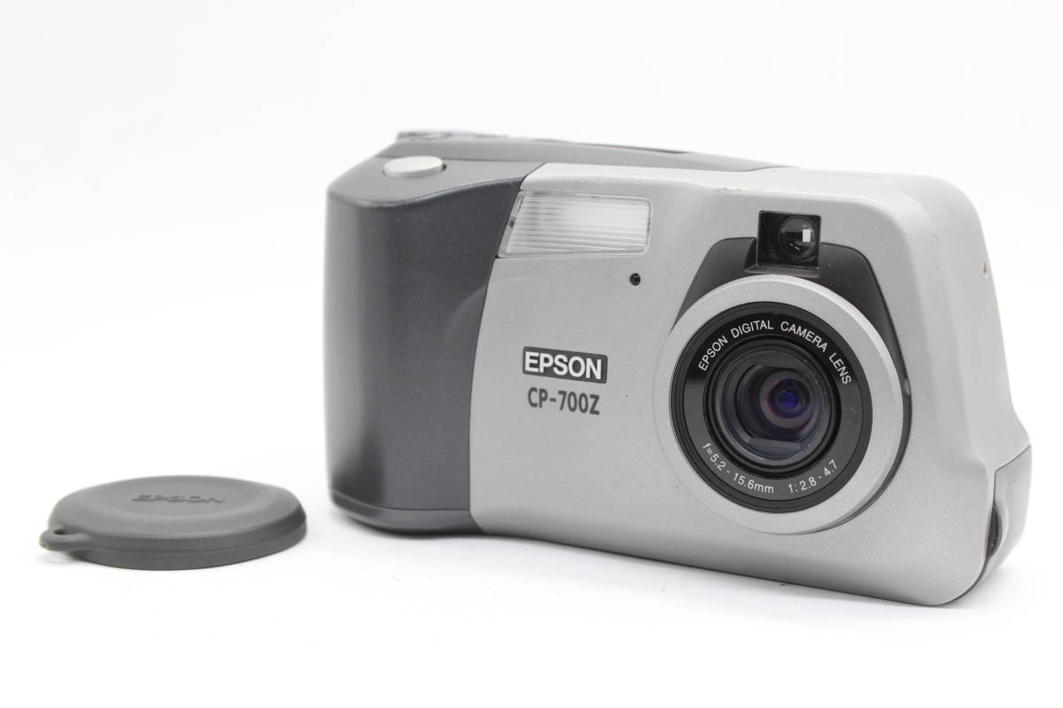 【返品保証】 【便利な単三電池で使用可】エプソン EPSON CP-700Z 3x コンパクトデジタルカメラ C7896