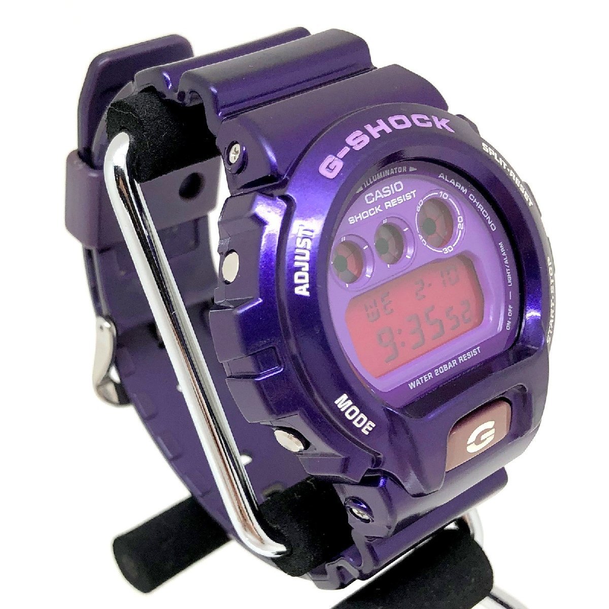 最終特価 G-ShockクレイジーカラーズパープルDW-6900cc - 時計