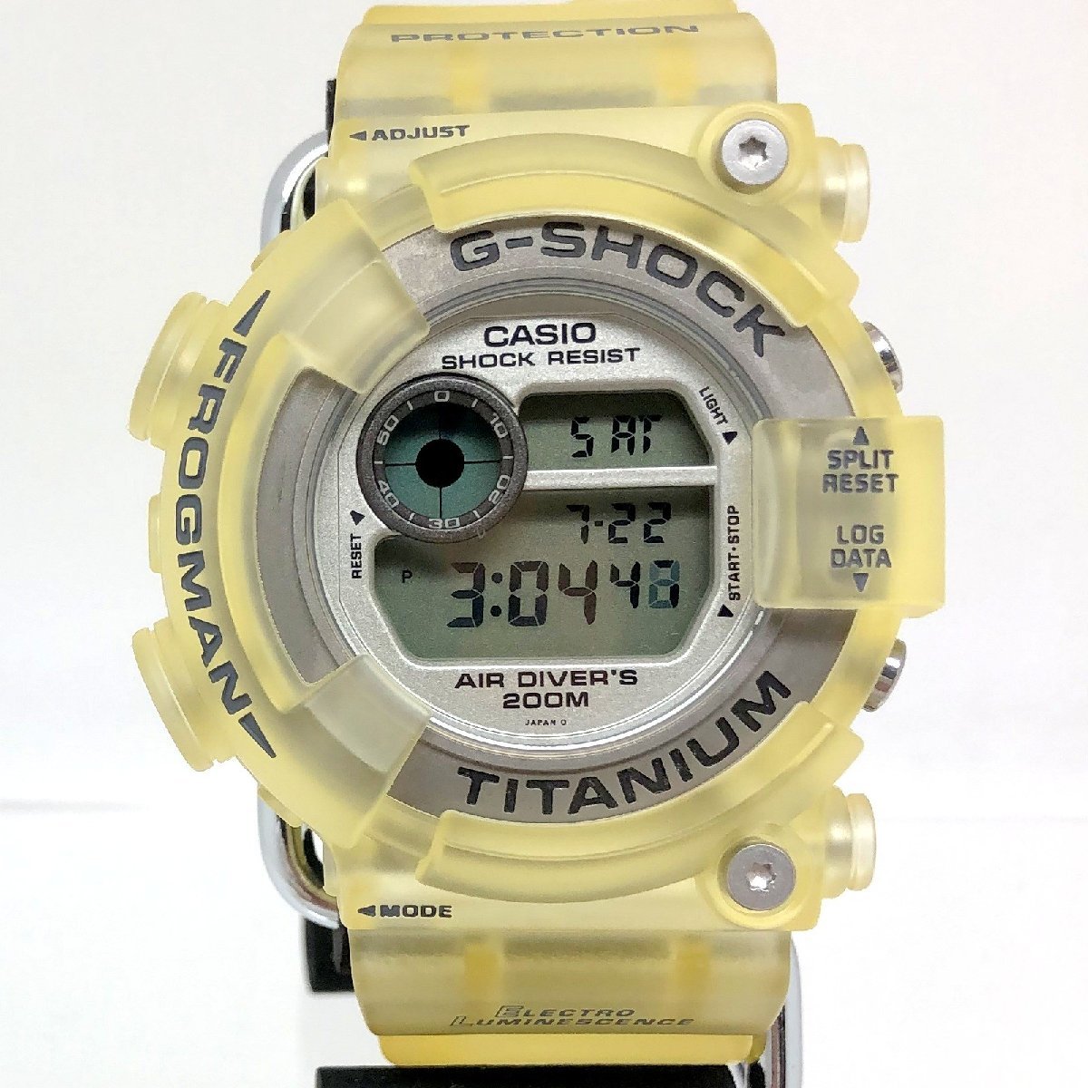 極美品 G-SHOCK ジーショック CASIO カシオ 腕時計 DW-8200WC フロッグマン FROGMAN デジタル クォーツ 【ITHBKL5FXUH4】_画像1