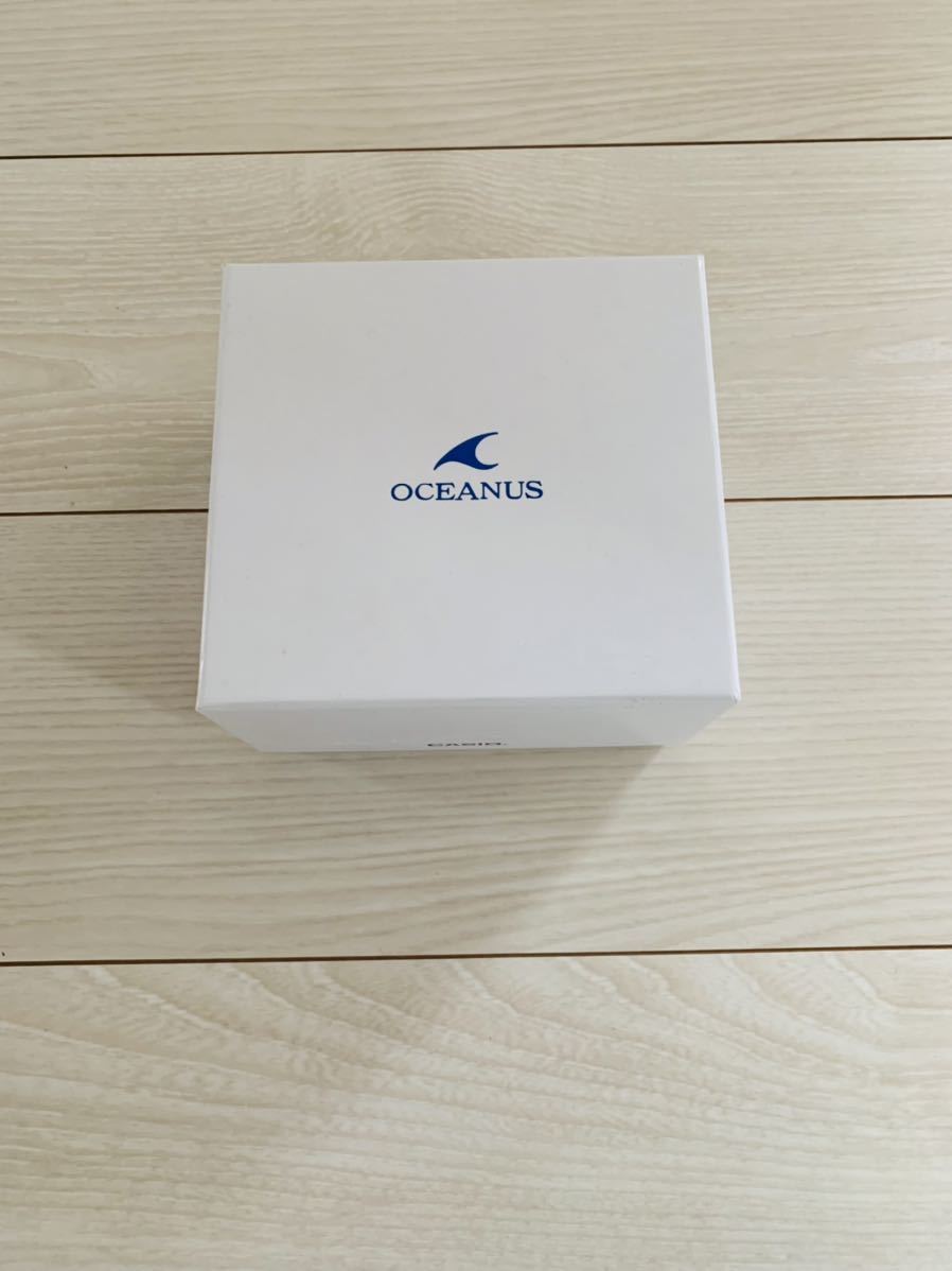 【未使用】CASIO(カシオ) OCEANUS/オシアナス 純正 時計 収納ケース ボックス 保存箱/空箱/化粧箱の画像1