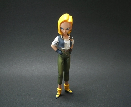 龍球機器人18號車庫套件畫成龍球Z圖 <Br> ドラゴンボール 人造人間18号 ガレージキット 塗装済み 完成品 ドラゴンボールZ フィギュア