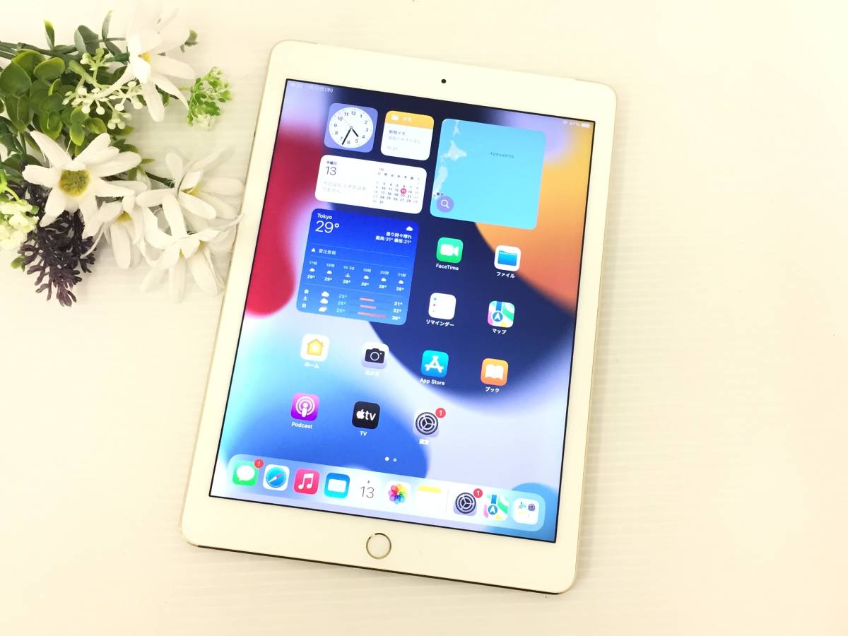 □au iPad Air 2 Wi-Fi＋Cellularモデル 32GB A1567(MNVR2J/A 