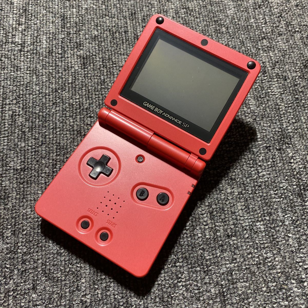 GBA ゲームボーイアドバンスSP シャア専用カラー 充電器付き GBA ゲームボーイアドバンスSP シャア専用カラー 充電器付き