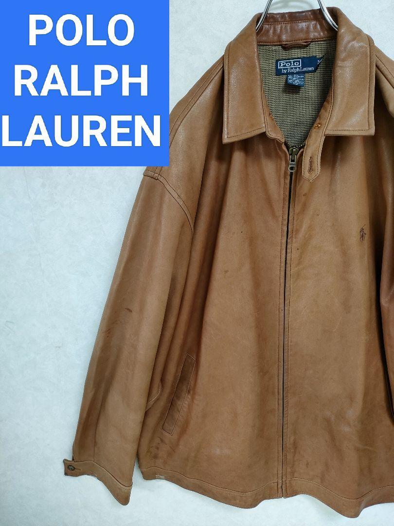 ポロラルフローレン　レザージャケット　ポニー　ダウン　ビンテージ　デニム　RRL　POLO RALPH LAUREN SPORT RRL RLX