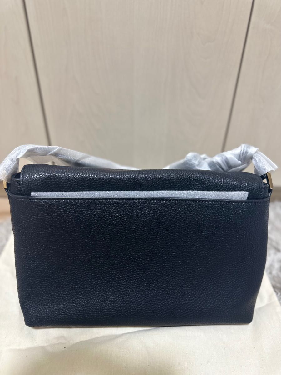 (トリーバーチ) TORY BURCH レザー ロゴデザイン ショルダーバッグ BLACK 41149694 001