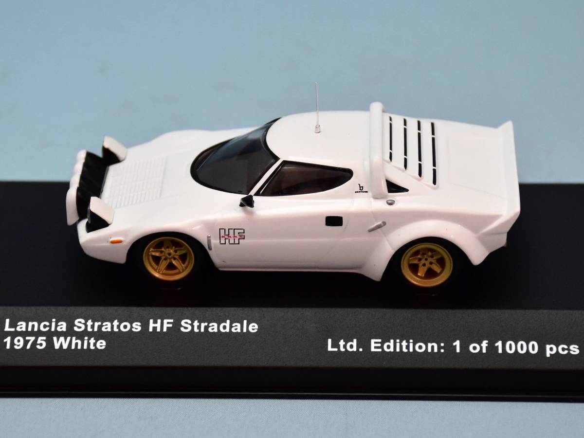 ■即決 PALMA 43(ベルテンポ) 1/43【ランチア ストラトス HF Rally Stradale 1975 (ホワイト) 40002の画像2