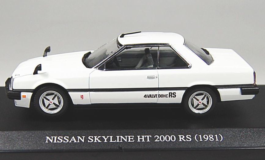 ■即決 DISM 1/43【日産 スカイライン HT 2000 RS KDR30 1981 (ホワイト) 0076637_参考見本です