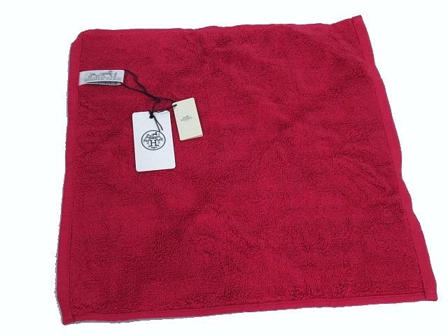 ◇未使用展示品◇HERMES エルメス Hロゴ ステアーズ フェイスタオル