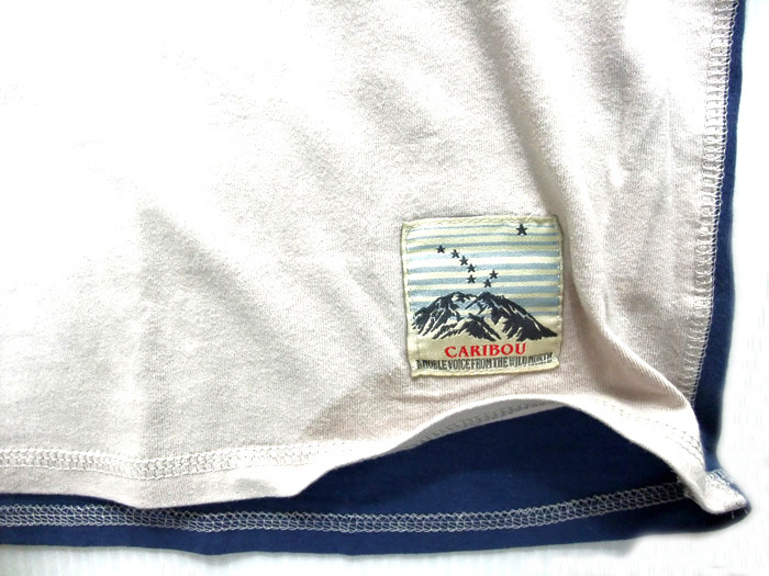 クレイジー切り替え Tシャツ 大きいサイズ Oyster 2L CBC-1145 Caribou 残りわずか 送料込み価格!_画像4