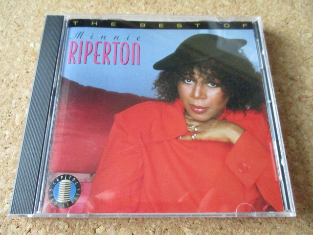 ミニー・リパートン/The Best Of Minnie Riperton 93年 大傑作・大名盤♪！廃盤♪！究極濃厚ベスト♪！永遠の名曲、ラヴィング・ユー収録♪_画像1