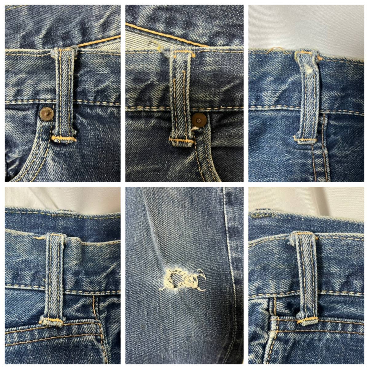 60s LEVI'S 551ZXX ヴィンテージ デニム W37.7 L29.5_画像9