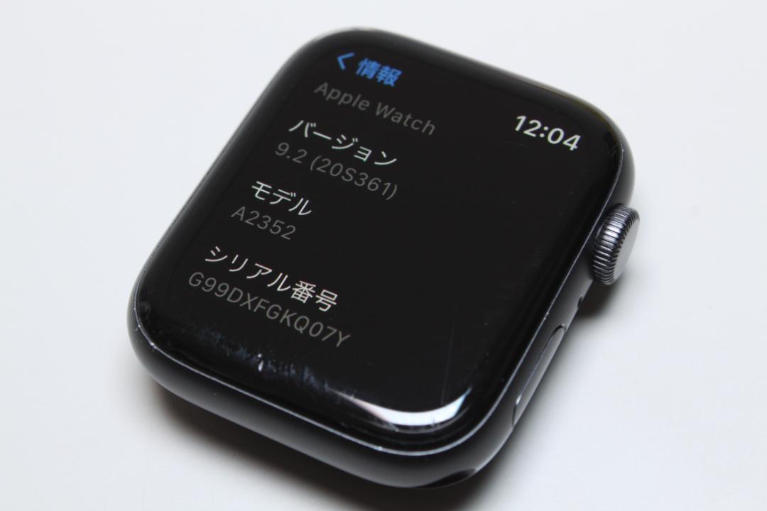 Apple Watch SE( no. 1 поколение )/GPS/44mm/A2352(MYDT2J/A)⑥