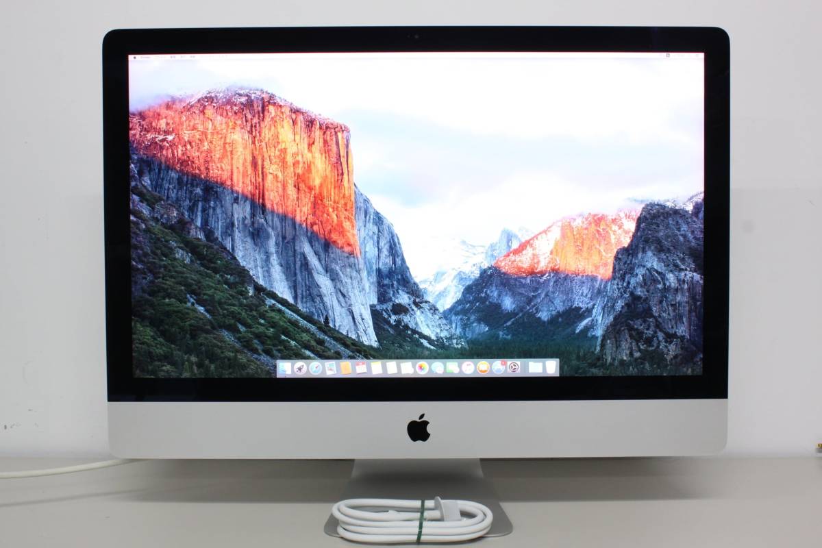 オリジナル iMac（Retina 5K,27-inch,2015）3.2GHz Core i5〈MK472J/A