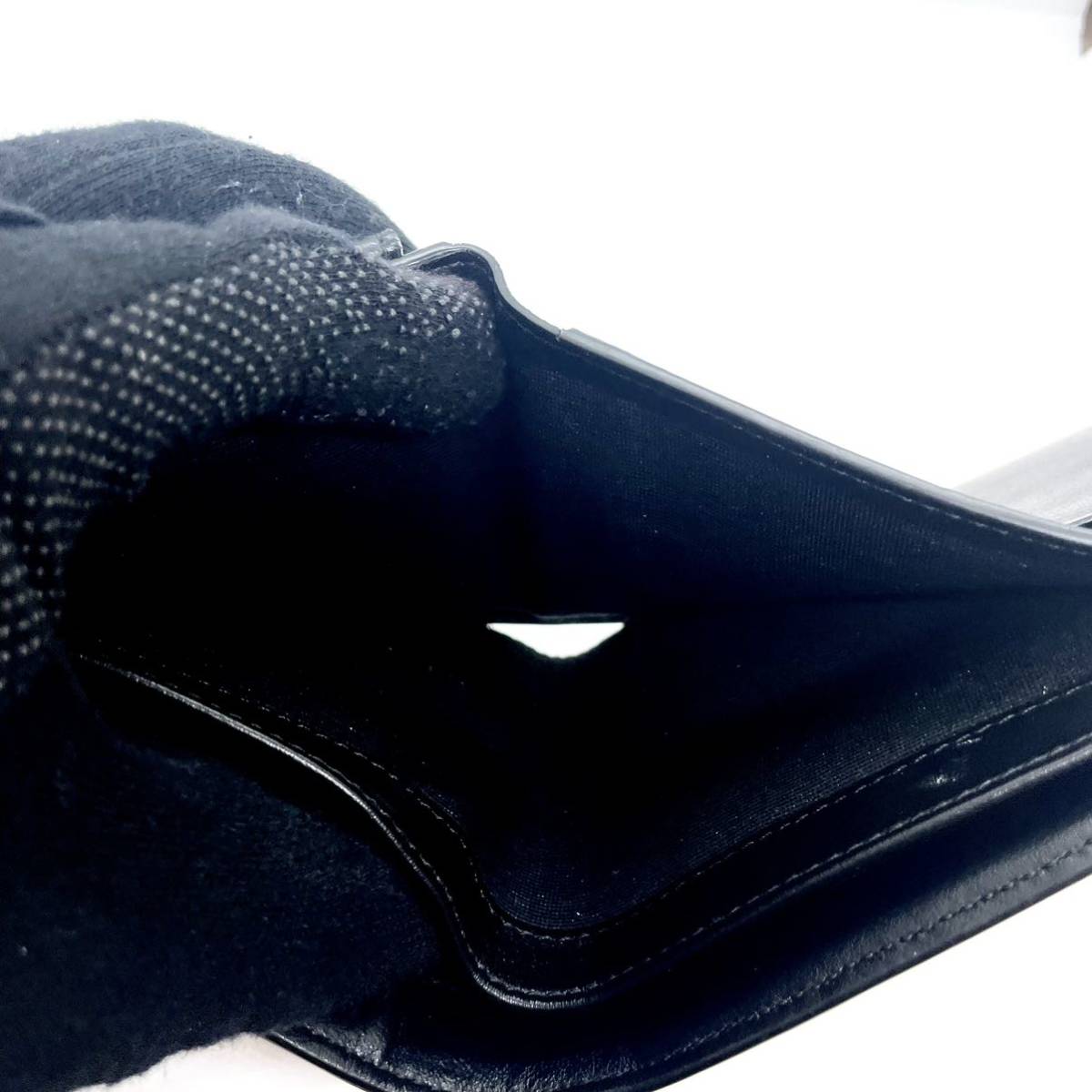 1円〜 極美品 現行 CELINE セリーヌ メンズ 折り財布 二つ折り