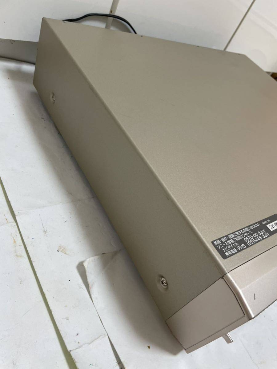 SONY MXD-D400 コンパクトディスクミニディスクデッキ　ジャンク品　現状販売_画像5