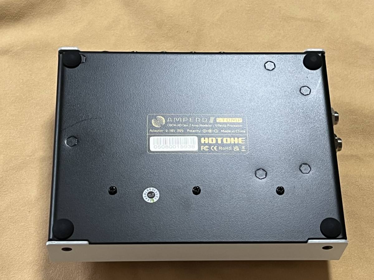 新品同様】HOTONE AMPERO II STOMP | horizontedemontania.com.ar