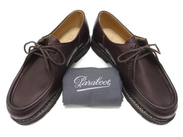 送料無料★新品★Paraboot MICHAEL★パラブーツ ミカエル★チロリアンシューズ★EU42.5★MARRON-LIS CAFE★フランス製_画像5