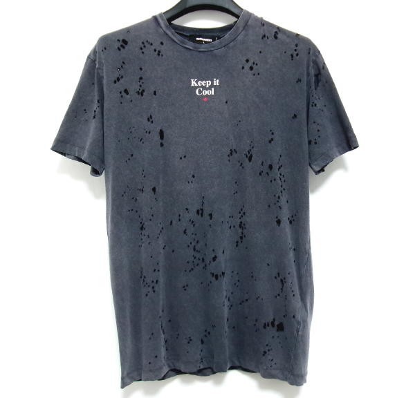 【ついに再販開始!】 ディースクエアード★メンズ 新品★Dsquared2 keep ダメージ★Tシャツ★L★イタリア製 TEE★クラッシュ cool it Lサイズ 【ついに再販開始!】 ディースクエアード★メンズ 新品★Dsquared2 keep ダメージ★Tシャツ★L★イタリア製 TEE★クラッシュ cool it Lサイズ
