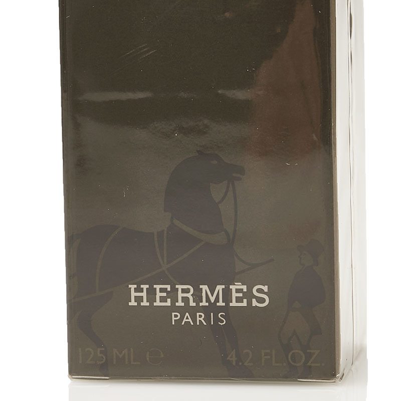 エルメス オードトワレ テール ドゥ エルメス 125ml 香水 ブラウン ガラス メンズ HERMES 【中古】_画像5