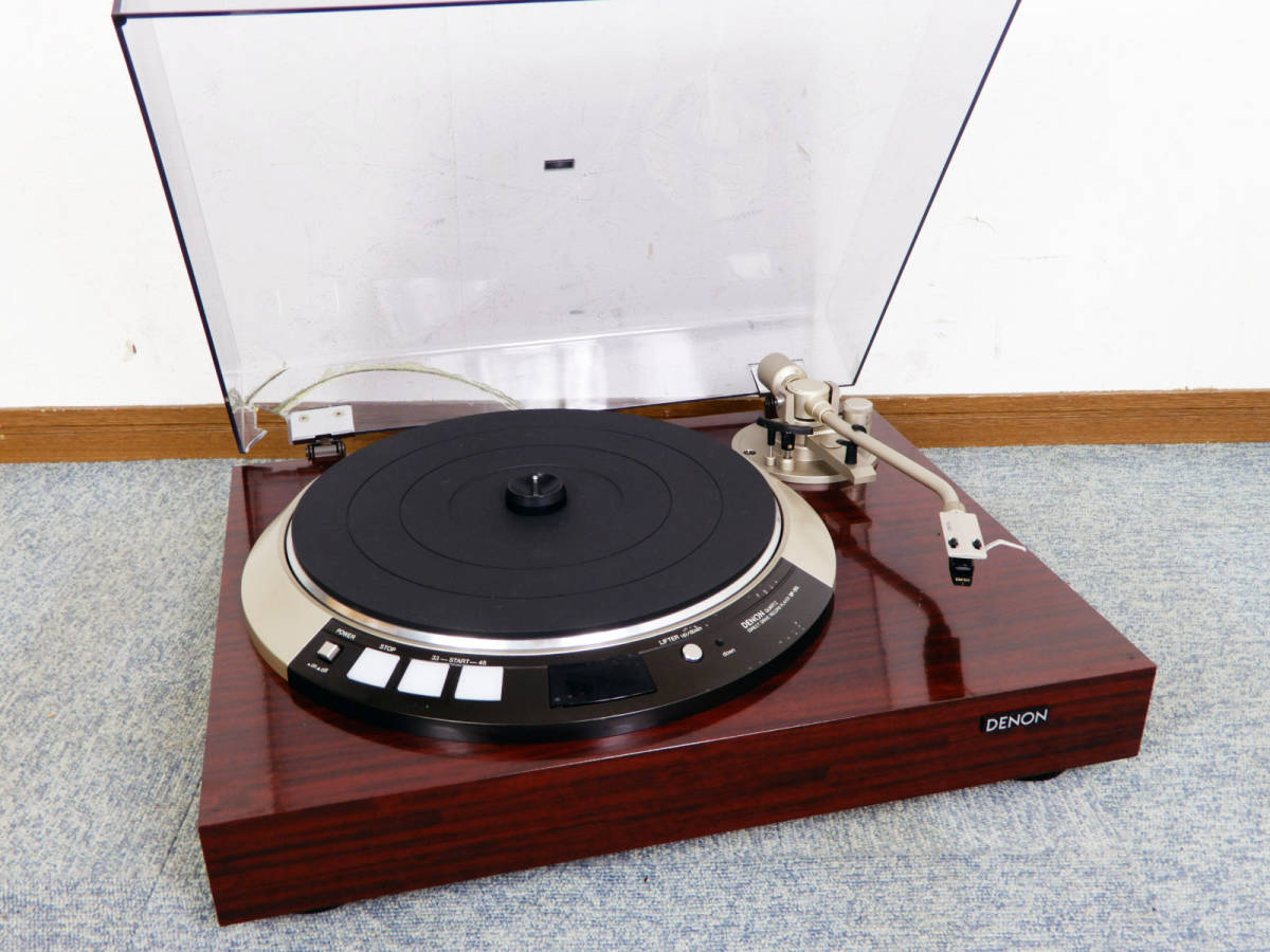 DENON ◇ デノン レコードプレーヤー DP-55L MM型カートリッジ EMPIRE
