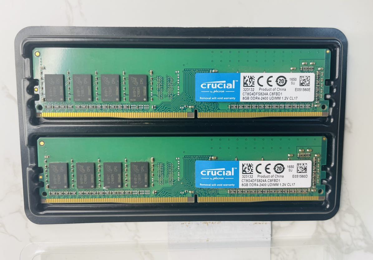 8GBx2枚Crucial DDR4-2400 UDIMM | JChere雅虎拍卖代购