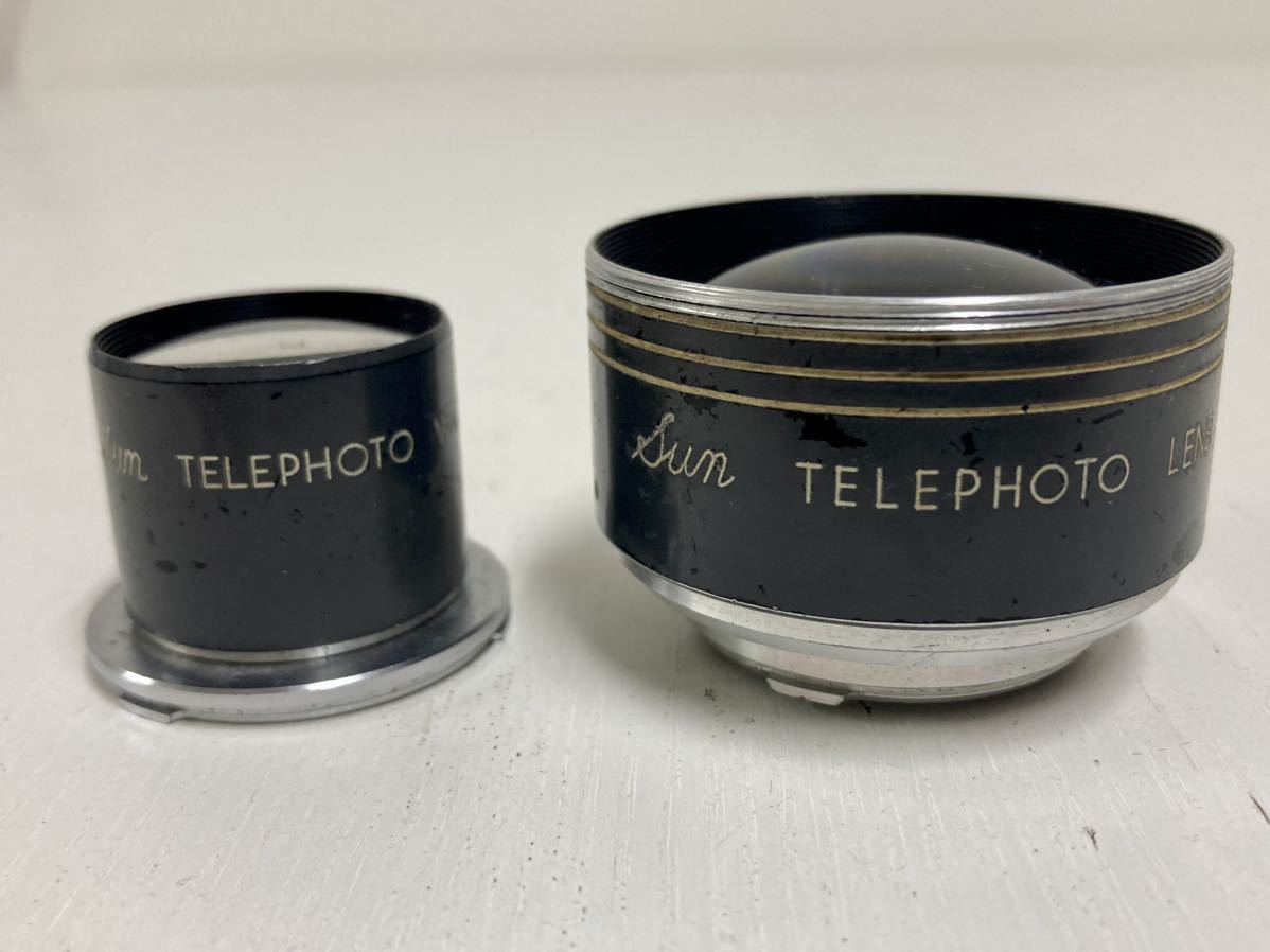 管70072 SUN TELEPHOTO LENS MODEL 44 カメラレンズ ソフトケース 付き_画像7