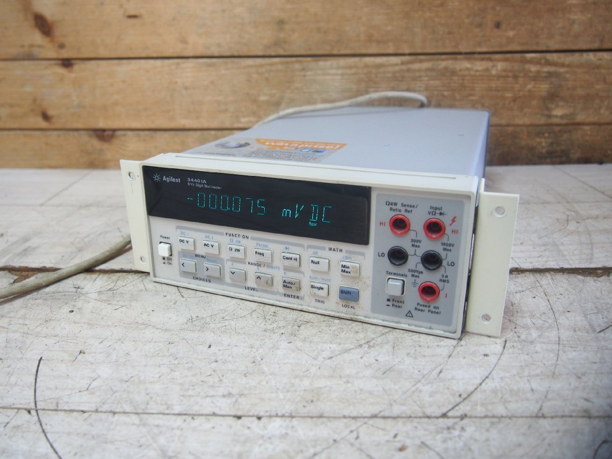 最も完璧な 6 アジレント Agilent ☆【1H0713-2@】 1/2 ジャンク (14) 34401A デジタルマルチメーター Multimeter Digit 電気計測器 最も完璧な 6 アジレント Agilent ☆【1H0713-2@】 1/2 ジャンク (14) 34401A デジタルマルチメーター Multimeter Digit 電気計測器