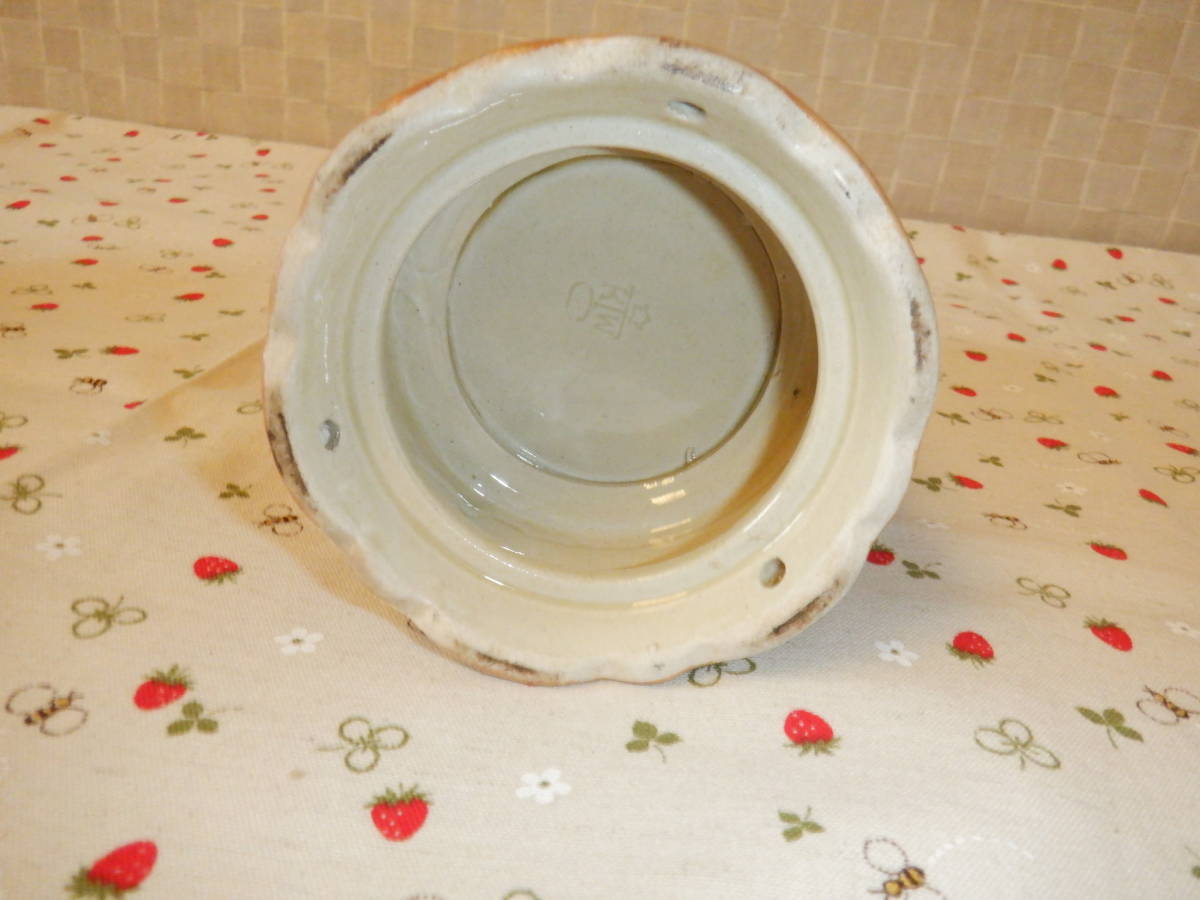 C7『陶器製　ビアマグ　蓋付きビールジョッキ（大）』～インテリア小物　小物入れ