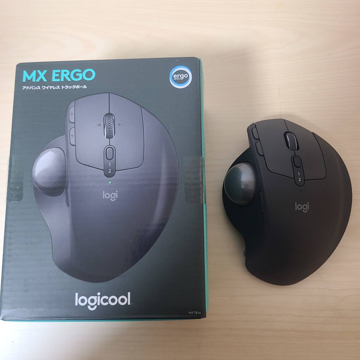 中古美品】 ロジクール Logicool ワイヤレストラックボール MX ERGO