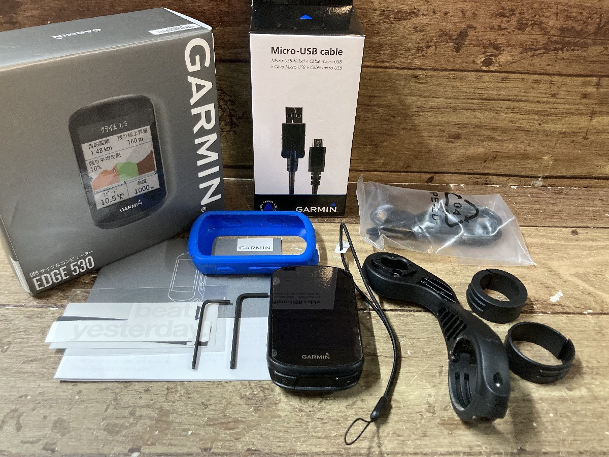 GY373 Garmin GARMIN EDGE 530J cycle computer * operation verification ending. micro USB cable attached 