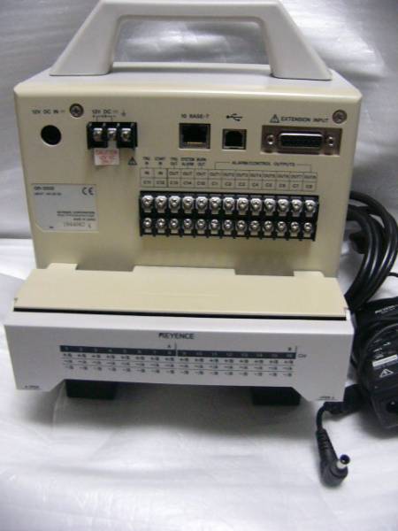 ☆動作保証☆ KEYENCE PCリンク型高機能レコーダ GR-3500 + GR-B16 ☆動作保証☆ KEYENCE PCリンク型高機能レコーダ GR-3500 + GR-B16