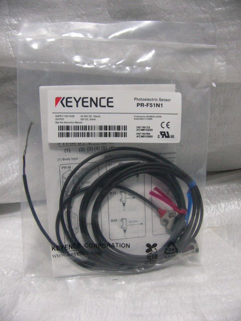 ☆新品☆ KEYENCE PR-F51N1 超小型アンプ内蔵型光電センサ 複数有-