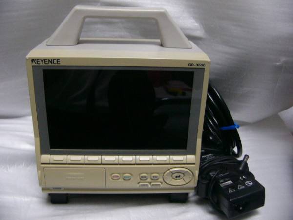 ☆動作保証☆ KEYENCE PCリンク型高機能レコーダ GR-3500 + GR-B16 ☆動作保証☆ KEYENCE PCリンク型高機能レコーダ GR-3500 + GR-B16