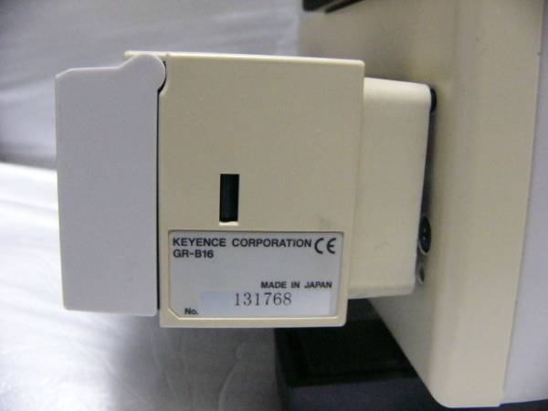 ☆動作保証☆ KEYENCE PCリンク型高機能レコーダ GR-3500 + GR-B16 ☆動作保証☆ KEYENCE PCリンク型高機能レコーダ GR-3500 + GR-B16