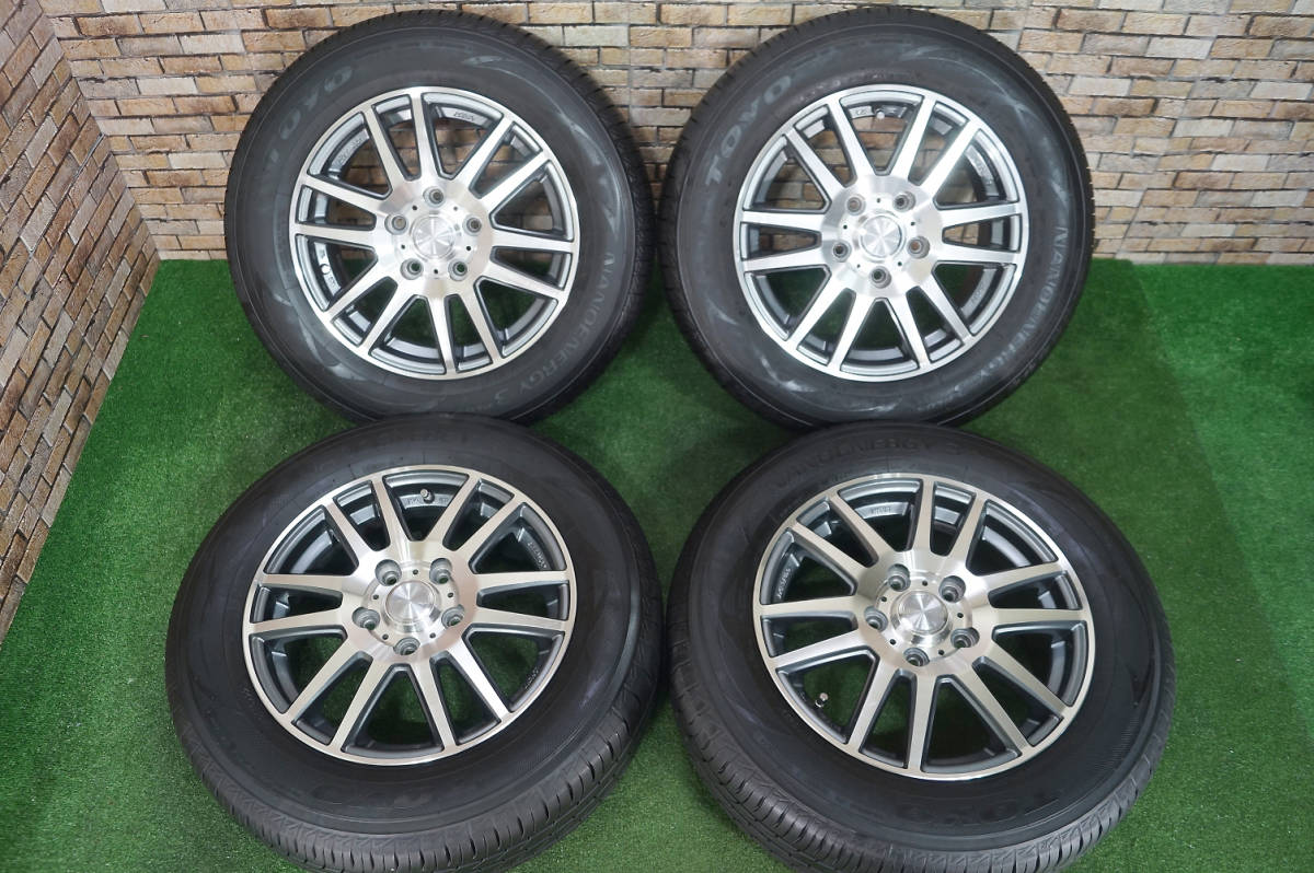 美品★CIRCLAR 軽量 6J+53 5H114.3★95~99%山★2022年★Toyo 195/65R15 ノア ヴォクシー アイシス ステップワゴン エスクァイア ストリーム_画像2