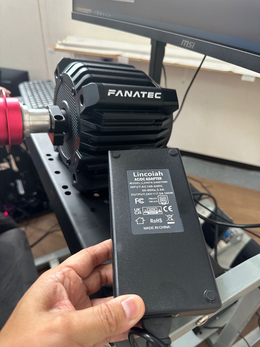 ファナテック ブーストキット　180（8NM）汎用アダプター　dd pro FANATEC