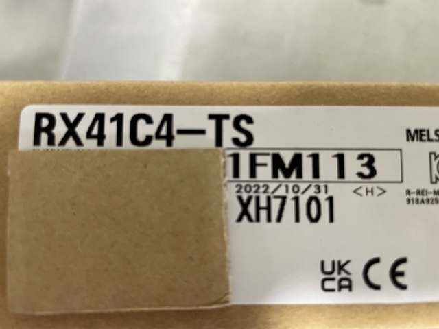 国内正規品　三菱電機　シーケンサー　RX41C4-TS　未開封_画像1