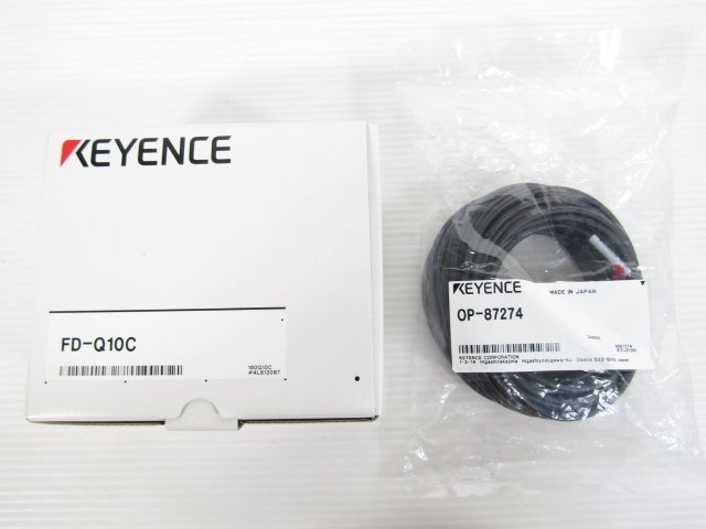 新品 KEYENCE FD-Q10C OP-87274 クランプオン式流量センサ キーエンス