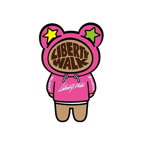 リバティーウォークlb Kuma Hoodie ステッカーpk Liberty Walk ピンクリバティウオークliberty Walk 代購幫