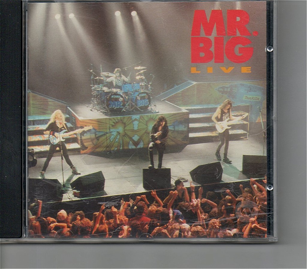 【送料無料】ミスター・ビッグ /Mr. Big - Live & Live at Budokan【超音波洗浄/UV光照射/消磁/etc.】ドイツ盤/2枚セット_Printed in Germany