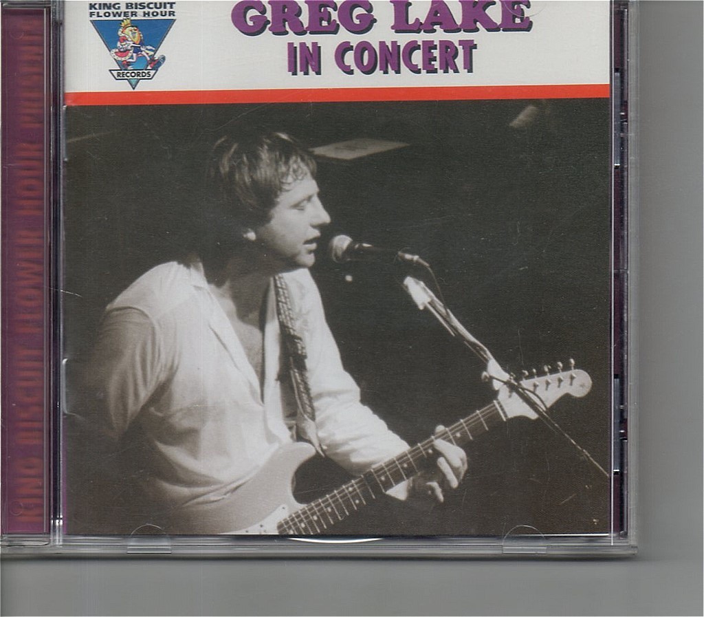 【送料無料】グレッグ・レイク /K.B.F.H. Presents Greg Lake In Concert 【超音波洗浄/UV光照射/消磁/etc.】Live 1981/Gary Moore参加_Printed in USA