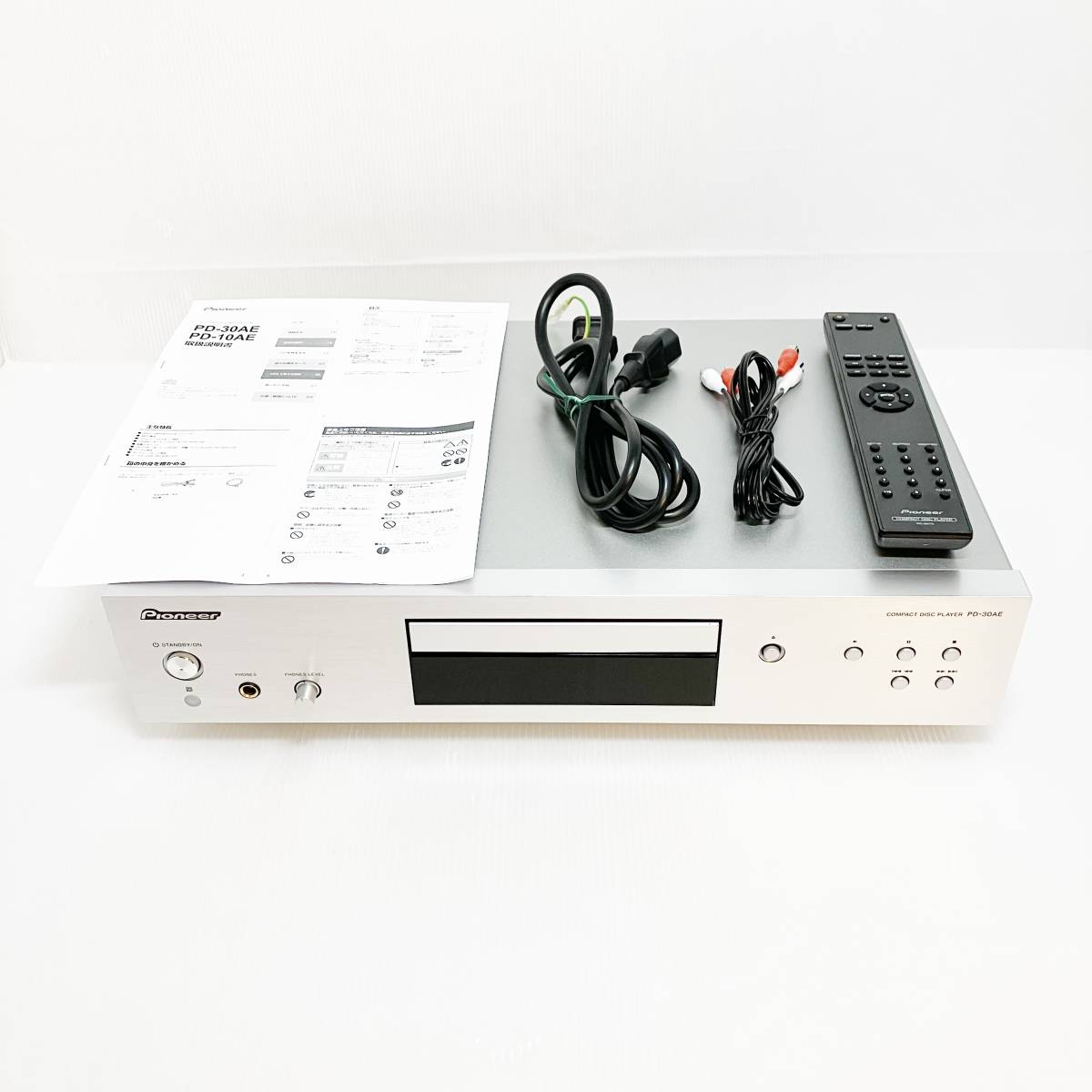 [ finest quality beautiful goods ] original remote control attaching Pioneer PD-30AE CD player silver PD-30AE(S)