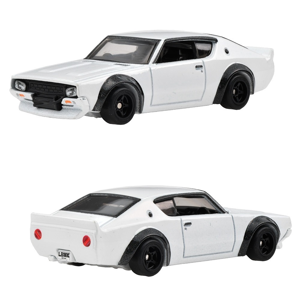 4台セット 日産 スカイライン 2000GT-R LBWK Nissan Skyline C210 2000GT-X トラック野郎 トランスポーター 改造カスタム旧車 暴走族_画像3