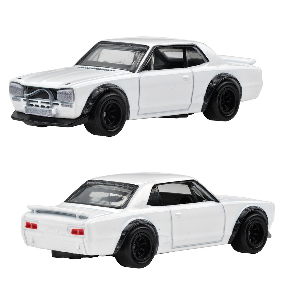 4台セット 暴走族 西部警察 ワイルドスピード日産スカイライン2000GT-R LBWK Nissan Skyline C210 2000GT-X トラック野郎 トランスポーター_画像5