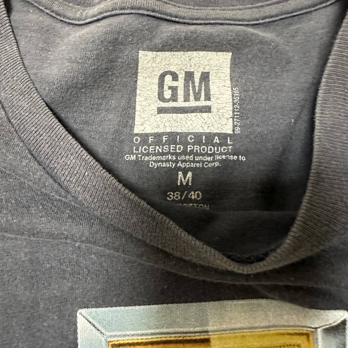 GMオフィシャル　企業　Tシャツ　ビッグロゴ　シボレー　サイズM アメリカ　US古着_画像4
