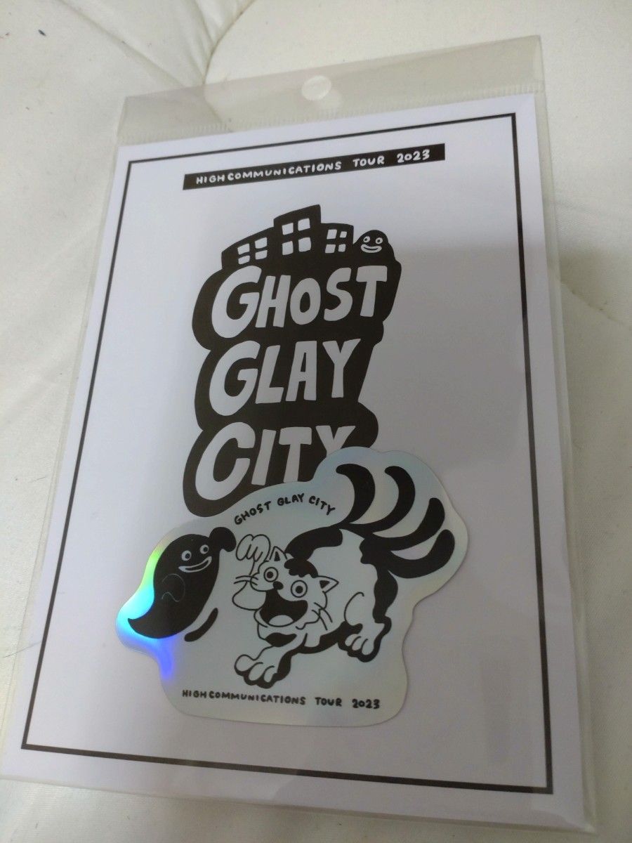 GHOAST GLAY CITY ステッカー　銀座ロフト
