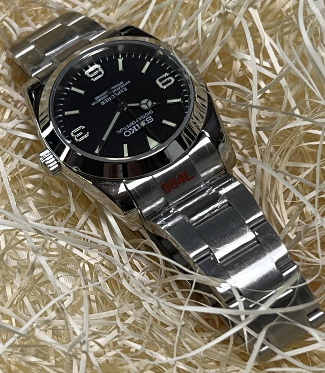 SEIKO MOD /カスタム / NH35搭載 / EXPLORERオマージュ / 希少 SEIKO MOD /カスタム / NH35搭載 / EXPLORERオマージュ / 希少