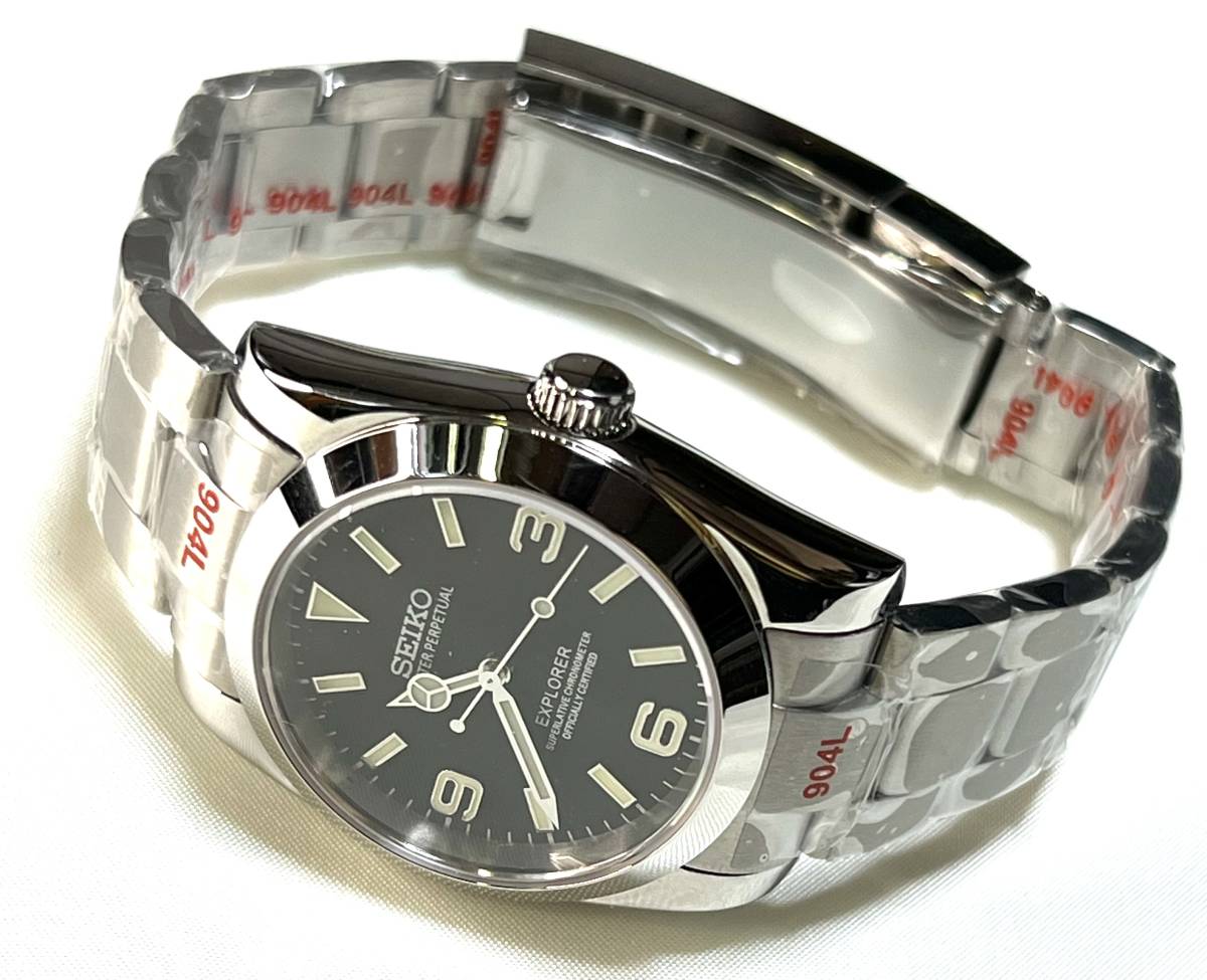 SEIKO MOD /カスタム / NH35搭載 / EXPLORERオマージュ / 希少 SEIKO MOD /カスタム / NH35搭載 / EXPLORERオマージュ / 希少