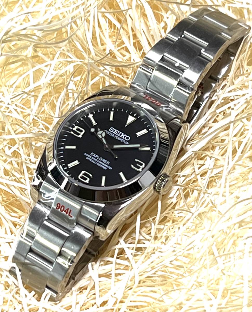 SEIKO MOD /カスタム / NH35搭載 / EXPLORERオマージュ / 希少 SEIKO MOD /カスタム / NH35搭載 / EXPLORERオマージュ / 希少
